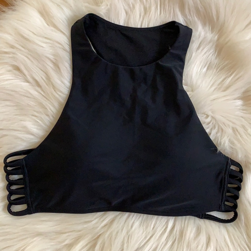 Hollister Halter Swim Bikini Top